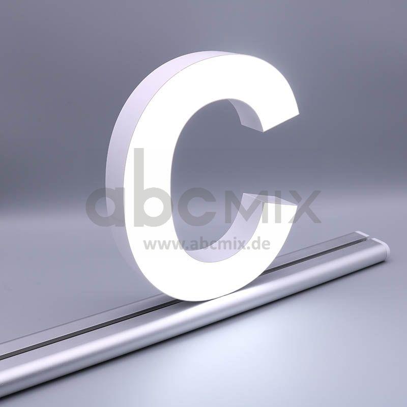 LED Buchstabe Slide C 200mm Arial 6500K weiß