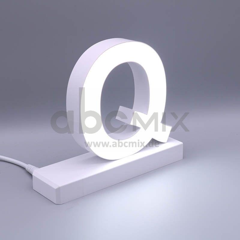 LED Buchstabe Click Q 125mm Arial 6500K weiß