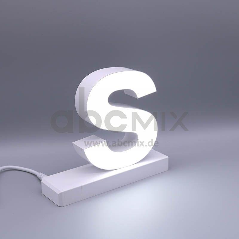 LED Buchstabe Click s für 175mm Arial 6500K weiß