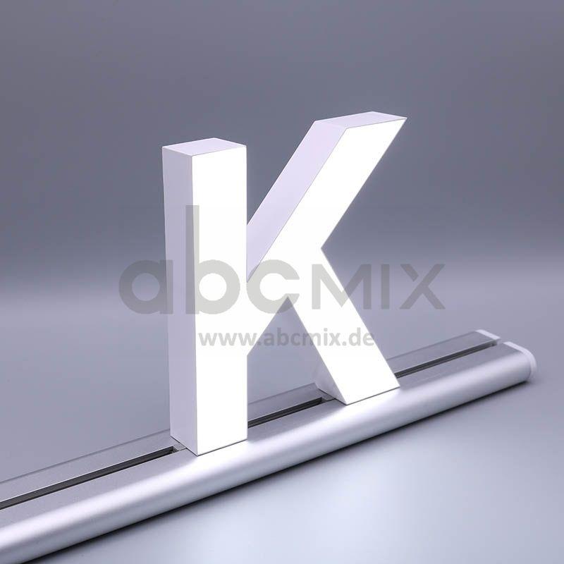 LED Buchstabe Slide K 150mm Arial 6500K weiß