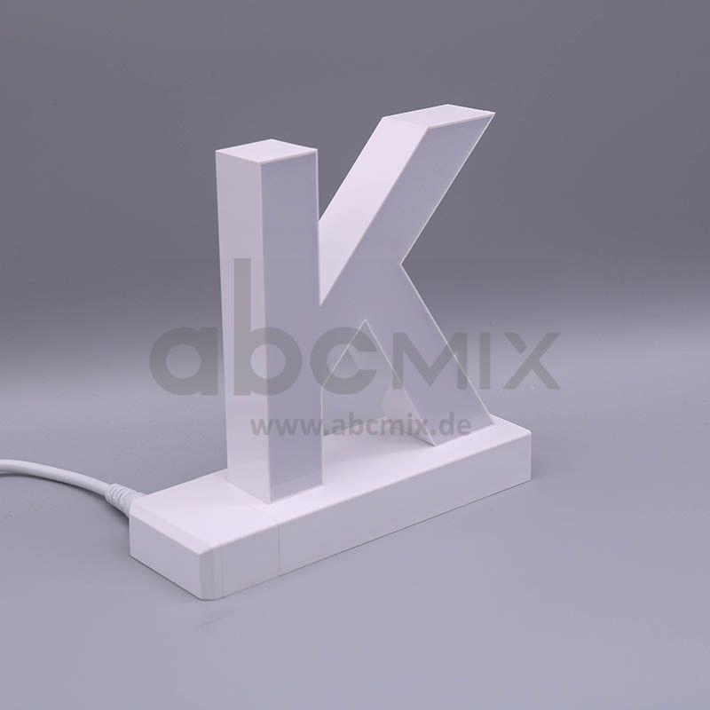 LED Buchstabe Click K 125mm Arial 6500K weiß