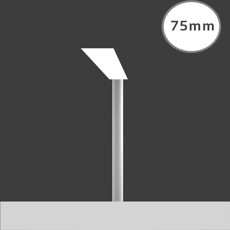 LED Buchstabe Click ' Gravis für 75mm Arial 6500K weiß