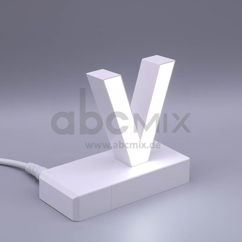 LED Buchstabe Click V 75mm Arial 6500K weiß