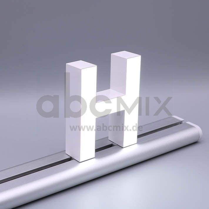 LED Buchstabe Slide H 100mm Arial 6500K weiß
