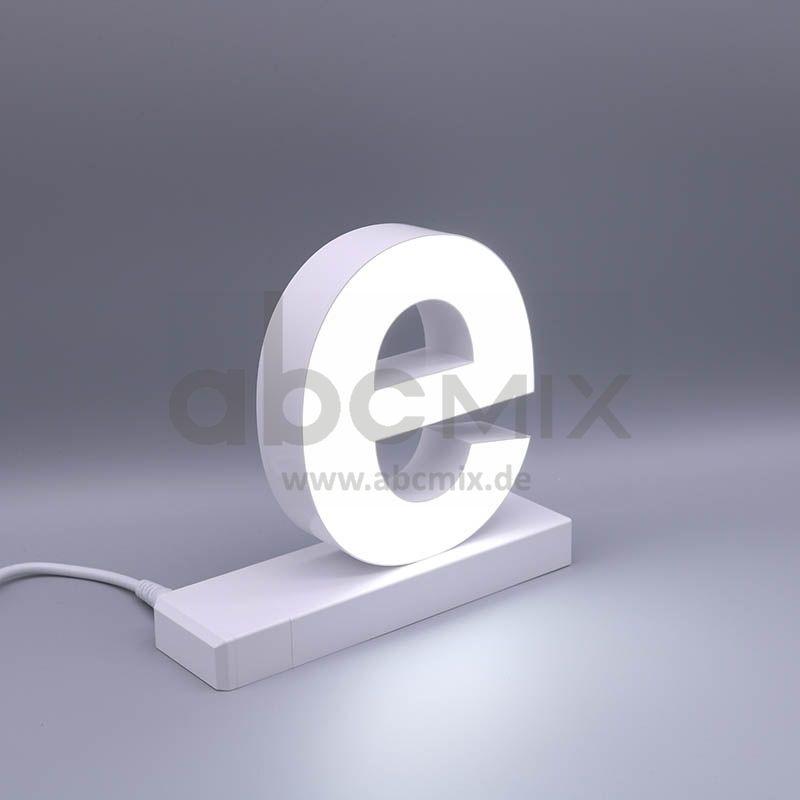 LED Buchstabe Click e für 175mm Arial 6500K weiß