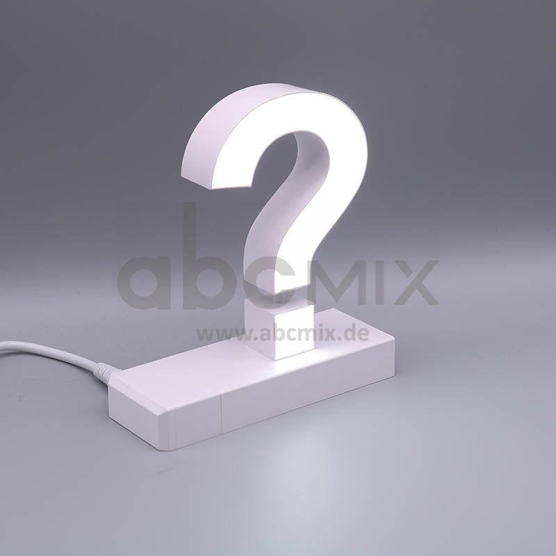 LED Buchstabe Click ? Fragezeichen für 125mm Arial 6500K weiß