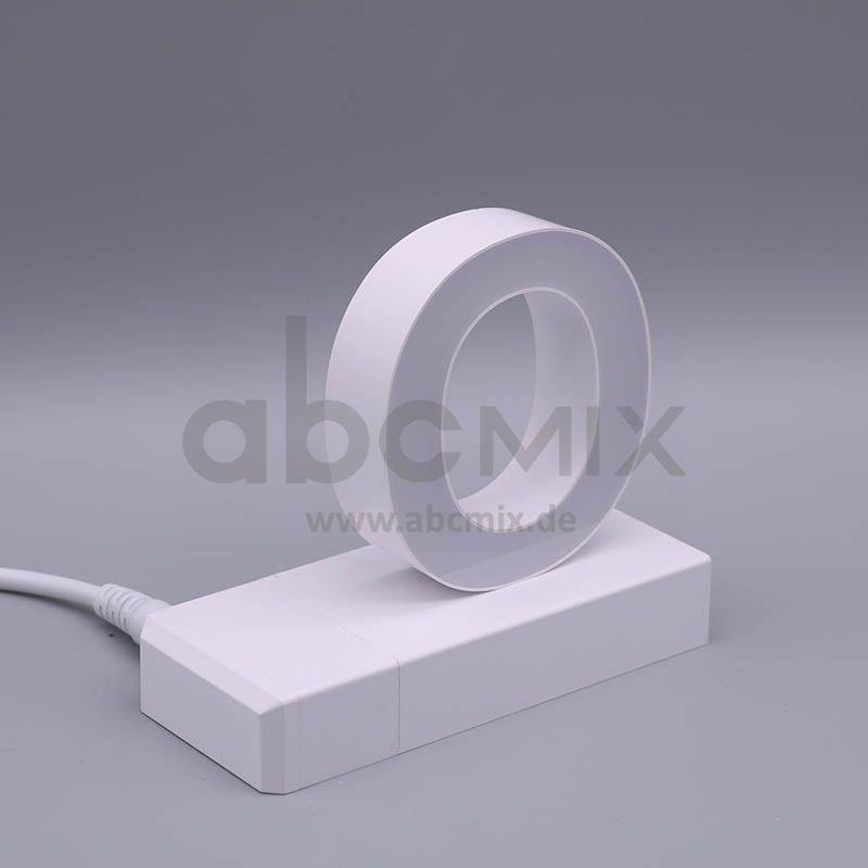 LED Buchstabe Click O 75mm Arial 6500K weiß