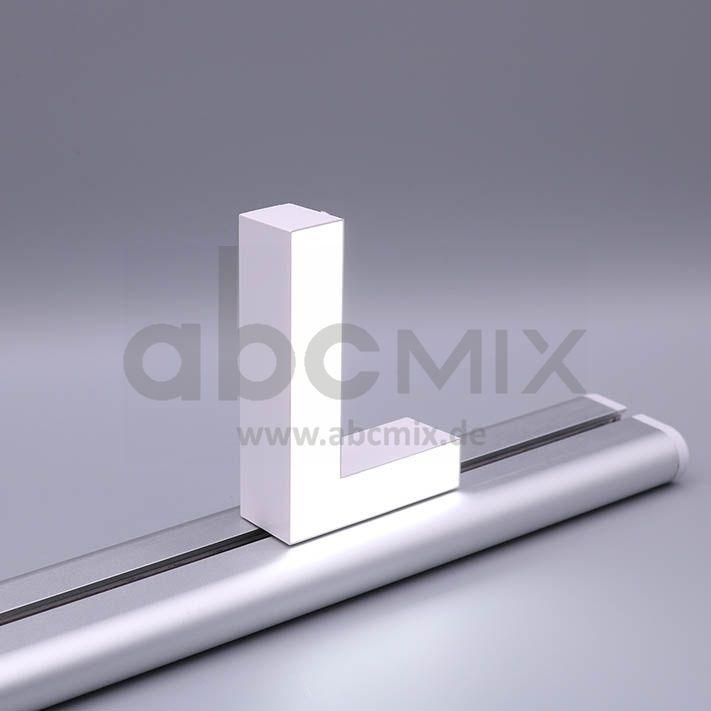 LED Buchstabe Slide L 100mm Arial 6500K weiß