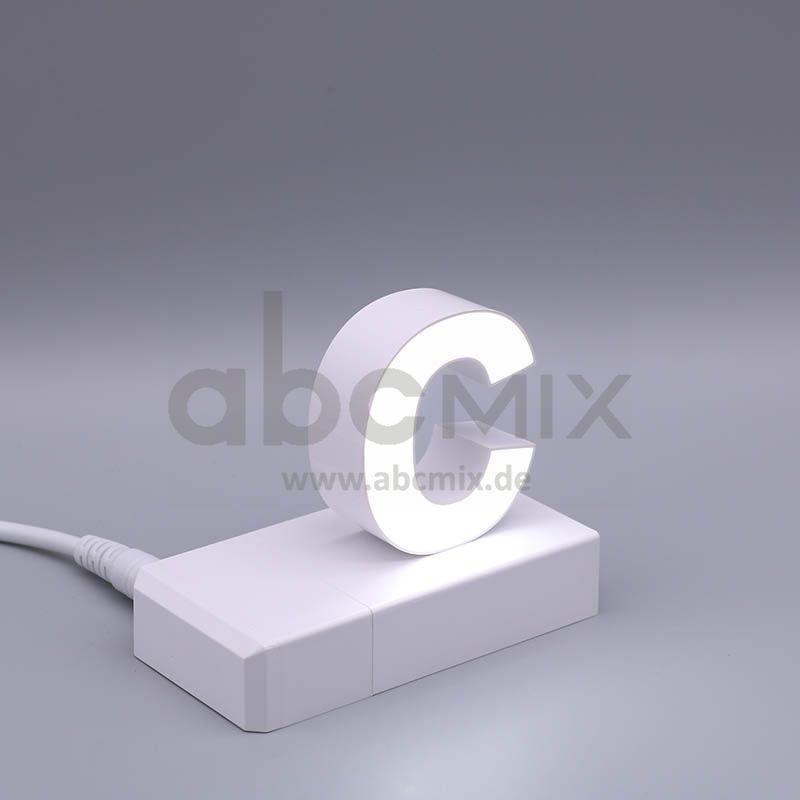 LED Buchstabe Click c für 75mm Arial 6500K weiß