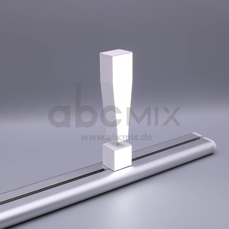 LED Buchstabe Slide ! Ausrufezeichen für 150mm Arial 6500K weiß