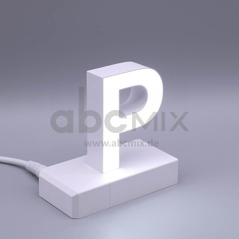 LED Buchstabe Click P 75mm Arial 6500K weiß