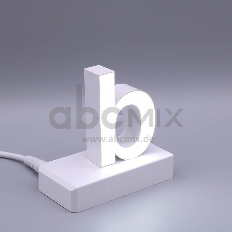 LED Buchstabe Click b für 75mm Arial 6500K weiß