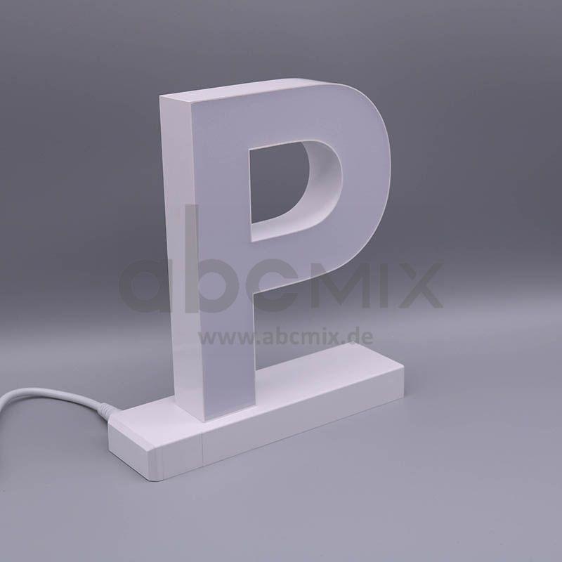 LED Buchstabe Click P 175mm Arial 6500K weiß