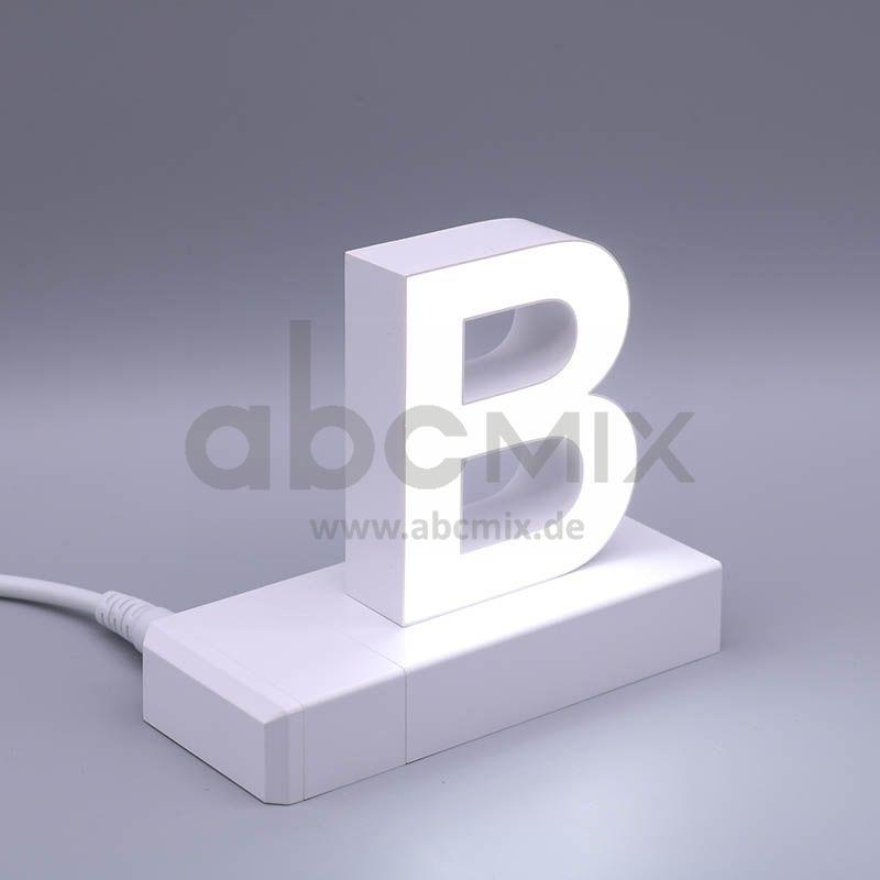 LED Buchstabe Click B 75mm Arial 6500K weiß