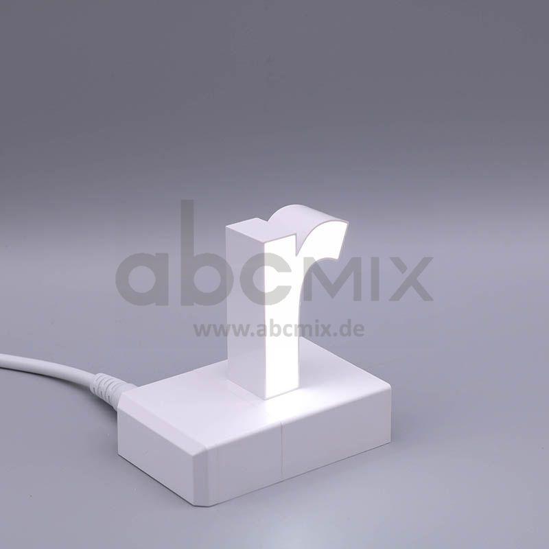 LED Buchstabe Click r für 75mm Arial 6500K weiß