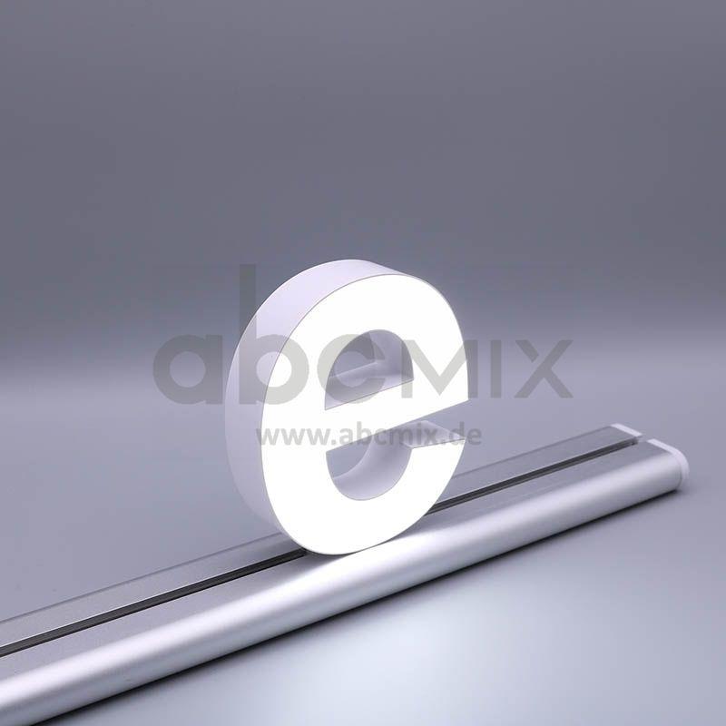 LED Buchstabe Slide e für 150mm Arial 6500K weiß