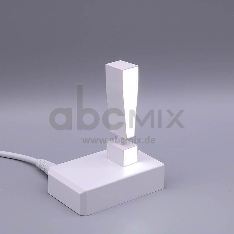 LED Buchstabe Click ! Ausrufezeichen für 75mm Arial 6500K weiß