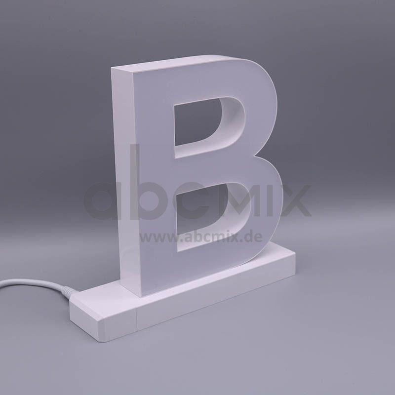 LED Buchstabe Click B 175mm Arial 6500K weiß