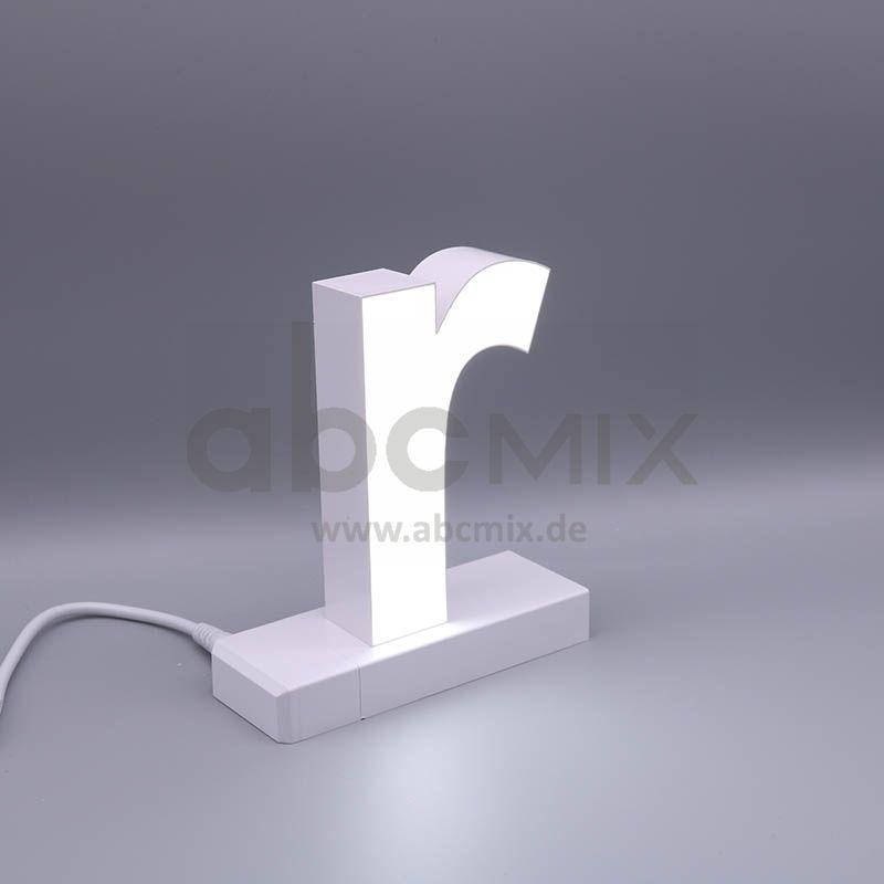 LED Buchstabe Click r für 175mm Arial 6500K weiß