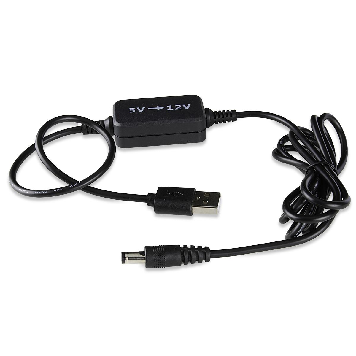 USB zu DC 5,5*2,1mm Netzteil Kabel für Router 5V zu 9 V/