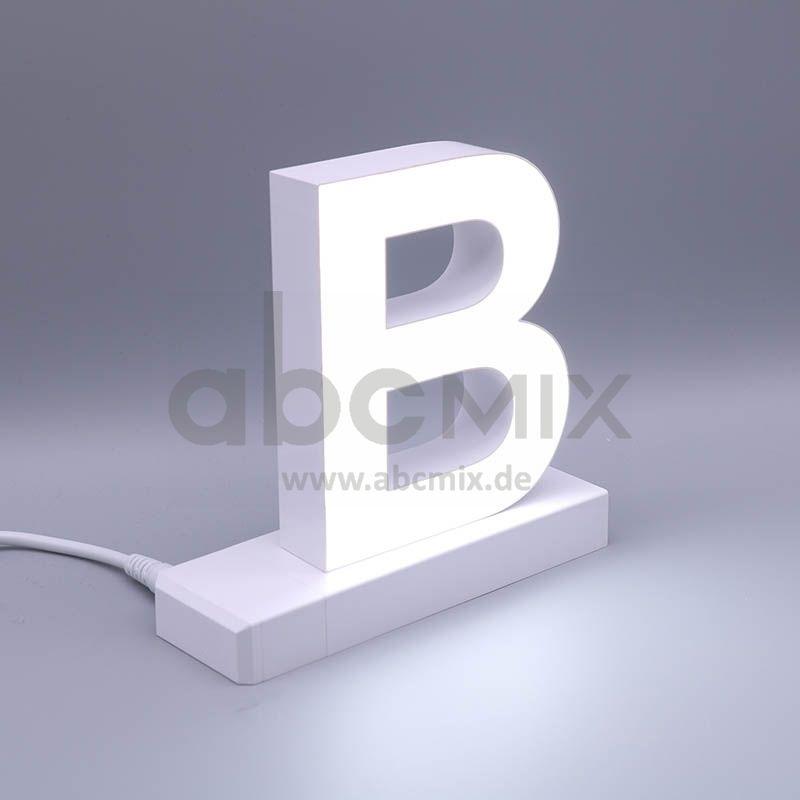 LED Buchstabe Click B 125mm Arial 6500K weiß