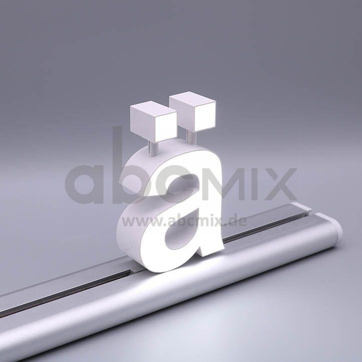 LED Buchstabe Slide ä für 100mm Arial 6500K weiß