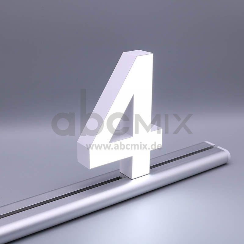 LED Buchstabe Slide 4 für 150mm Arial 6500K weiß