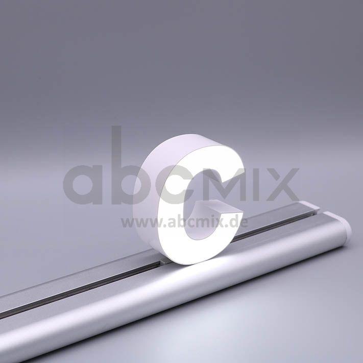 LED Buchstabe Slide c für 100mm Arial 6500K weiß