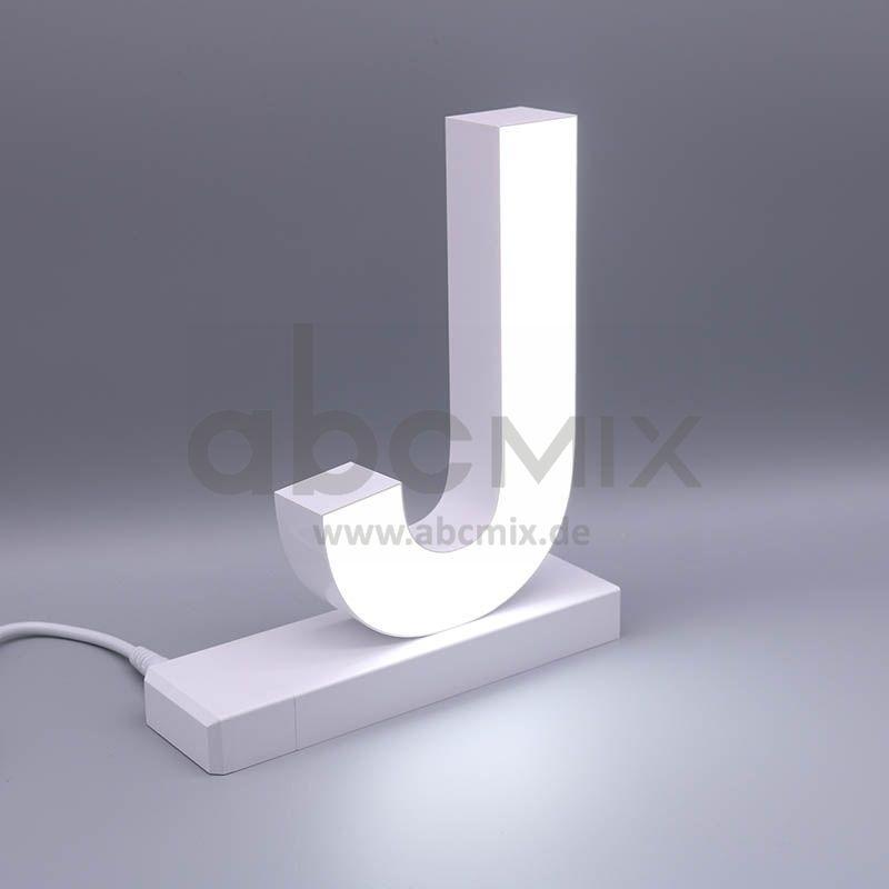 LED Buchstabe Click J 175mm Arial 6500K weiß