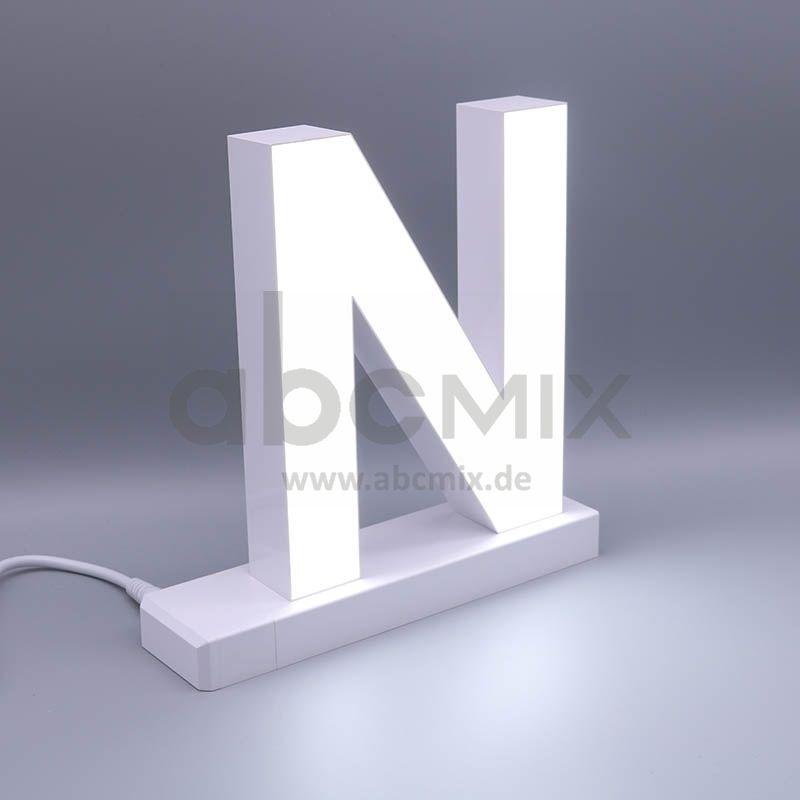 LED Buchstabe Click N 175mm Arial 6500K weiß