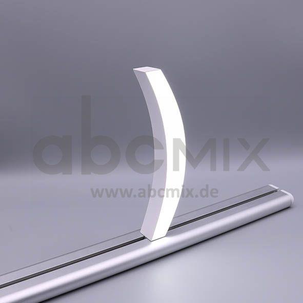 LED Buchstabe Slide ) runde Klammer zu für 150mm Arial 6500K weiß