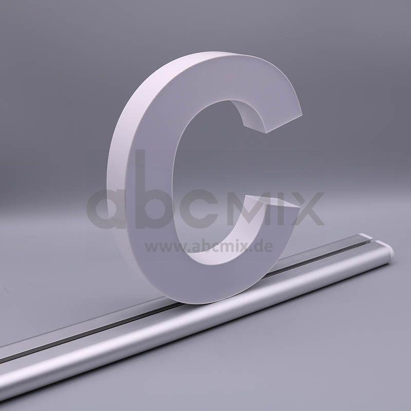 LED Buchstabe Slide C 200mm Arial 6500K weiß