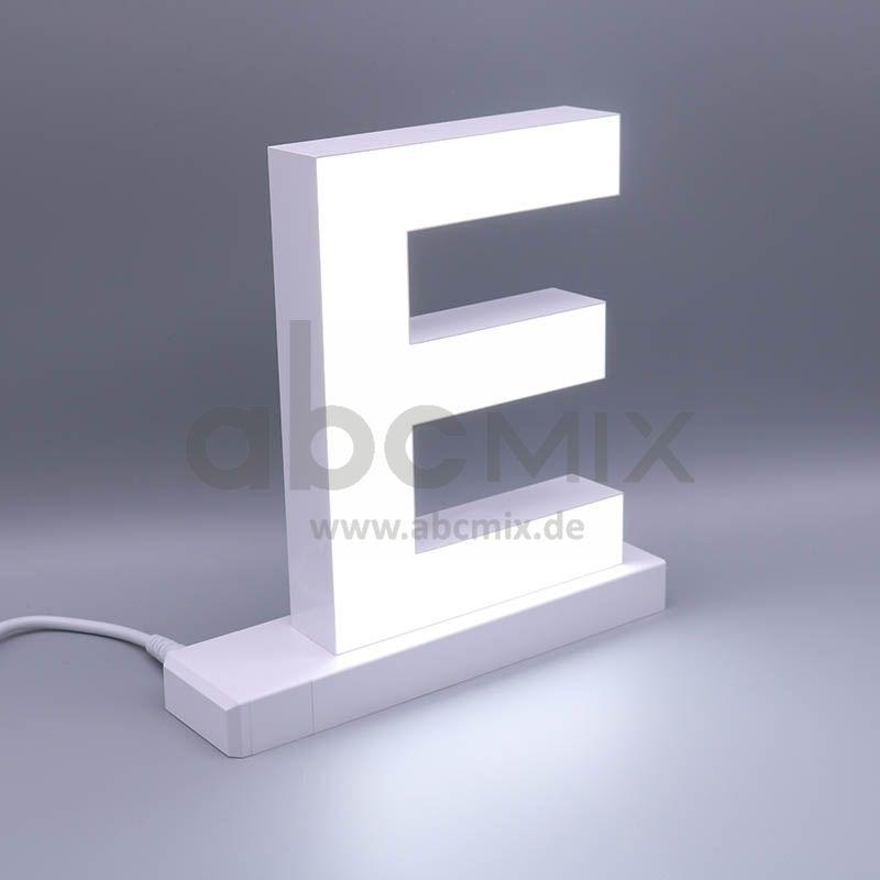 LED Buchstabe Click E 175mm Arial 6500K weiß