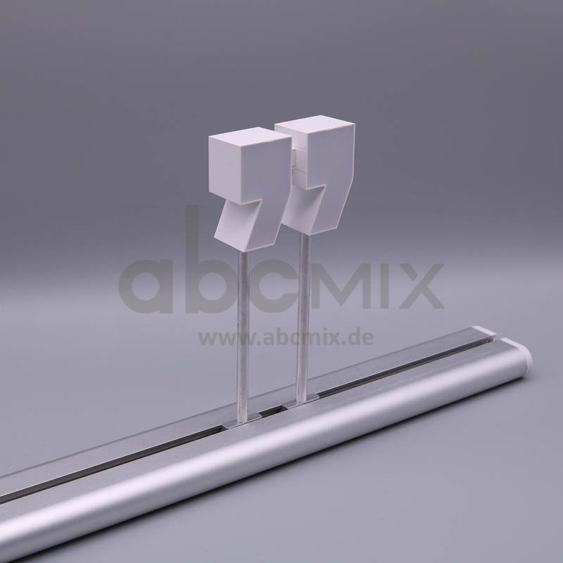 LED Buchstabe Slide Anführungszeichen für 150mm Arial 6500K weiß