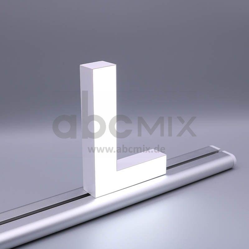 LED Buchstabe Slide L 150mm Arial 6500K weiß