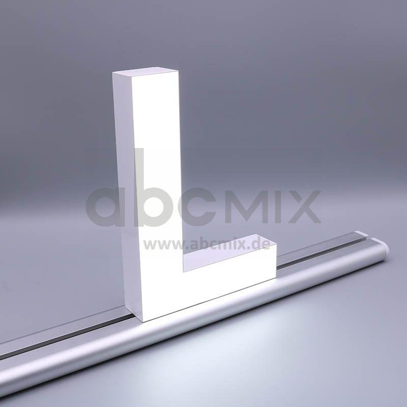 LED Buchstabe Slide L 200mm Arial 6500K weiß