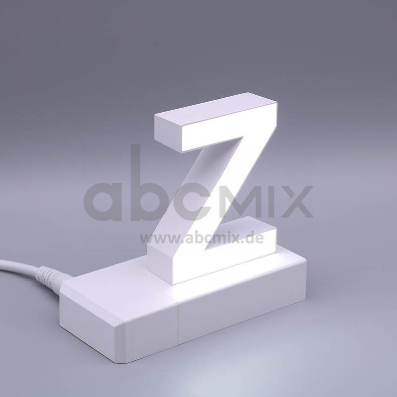 LED Buchstabe Click Z 75mm Arial 6500K weiß