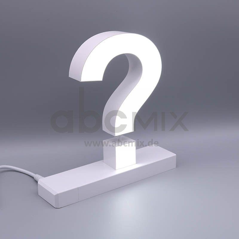 LED Buchstabe Click Fragezeichen für 175mm Arial 6500K weiß