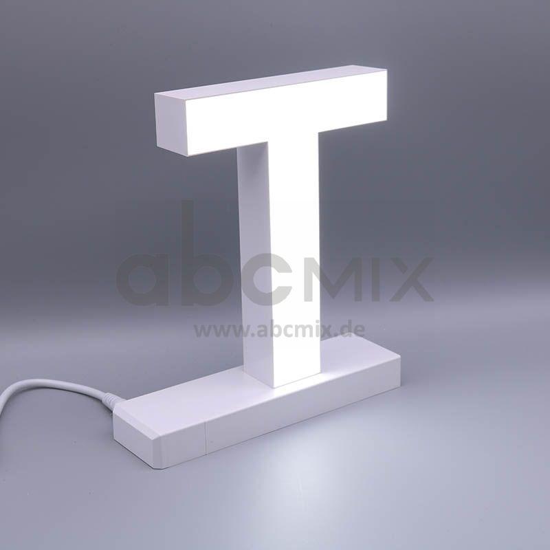 LED Buchstabe Click T 175mm Arial 6500K weiß