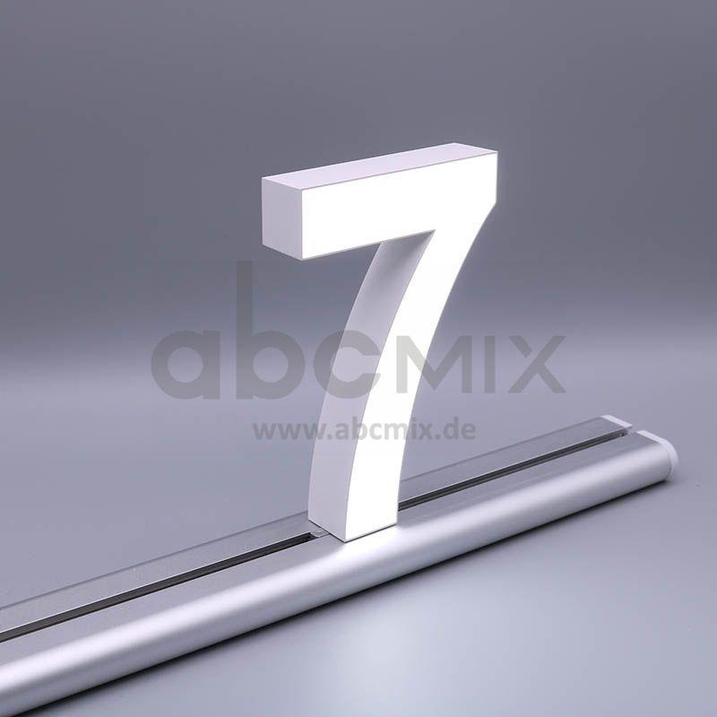 LED Buchstabe Slide 7 für 150mm Arial 6500K weiß