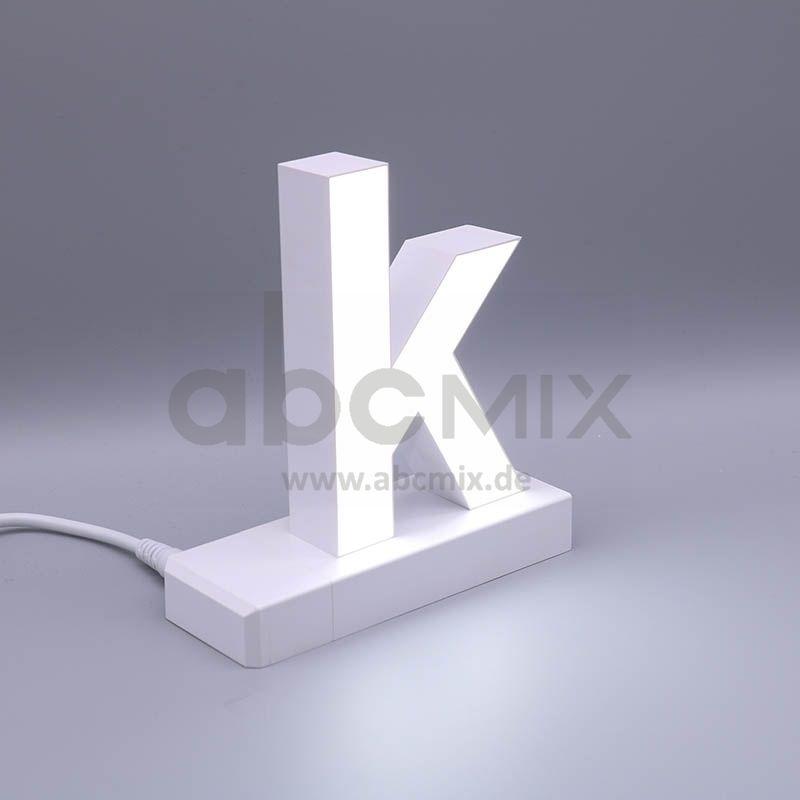 LED Buchstabe Click k für 125mm Arial 6500K weiß