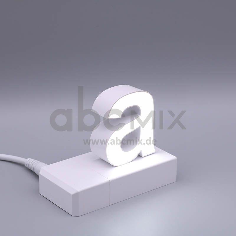 LED Buchstabe Click a für 75mm Arial 6500K weiß